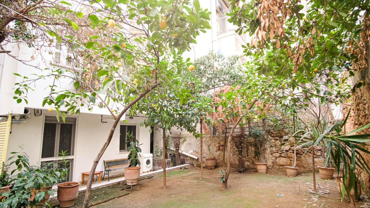 Calm And Cozy Flat With Romantic Garden Афины Экстерьер фото